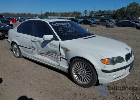 2003 BMW 325Xi из США, поврежденный, VIN WBAEU33463PM53817